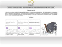 Tablet Screenshot of infinityservice.com.br